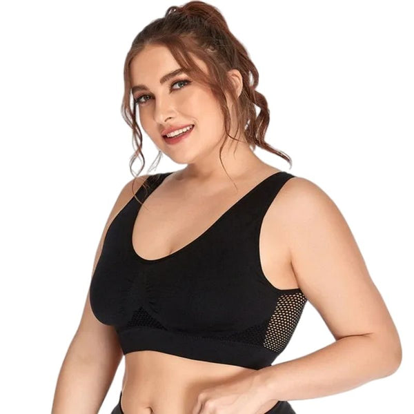 Brassiere sport grande taille