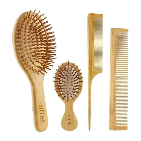 Brosse a cheveux bois