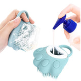 Brosse de bain pour chien