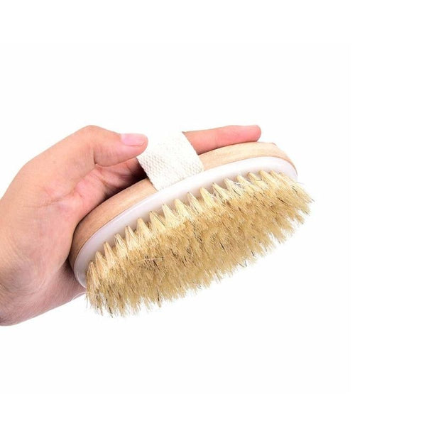 Brosse corps à sec