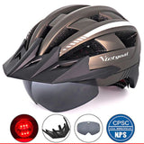 Casque velo visiere