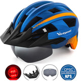 Casque velo visiere