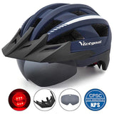 Casque velo visiere