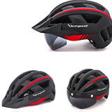 Casque velo visiere