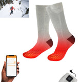 Chaussettes ski chauffantes