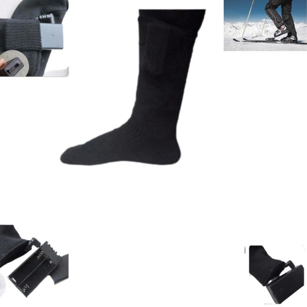 Chaussette chauffante ski