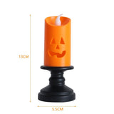 Bougie citrouille halloween