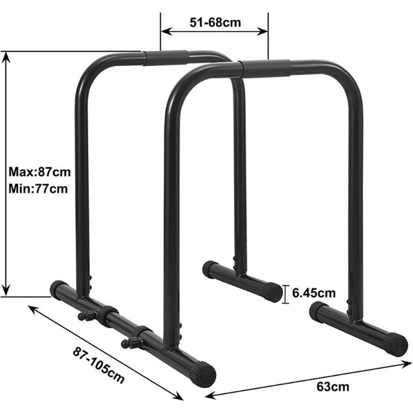 Barre parallèle gym dips musculation