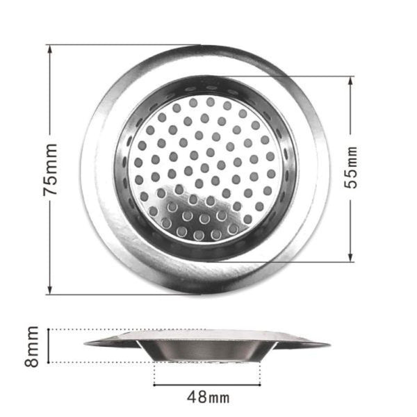 Filtre évier inox