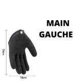 Gant de pêche avec magnétisme