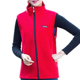 Gilet chauffant polaire