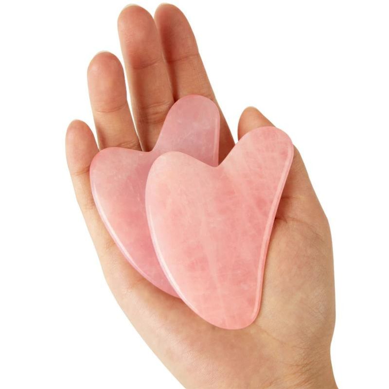 pierre gua sha quartz rose