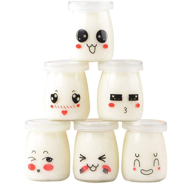 Petits pots en verre bébé