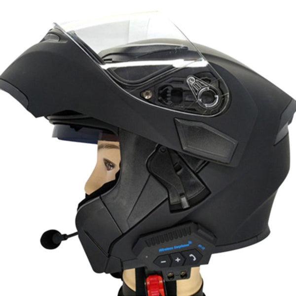 Micro casque moto sans fil