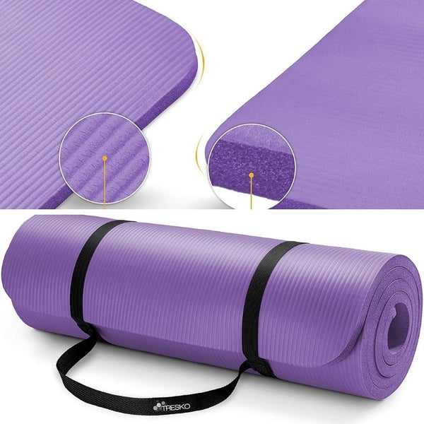 Tapis pilates épais pliable