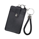 Porte-badge cuir