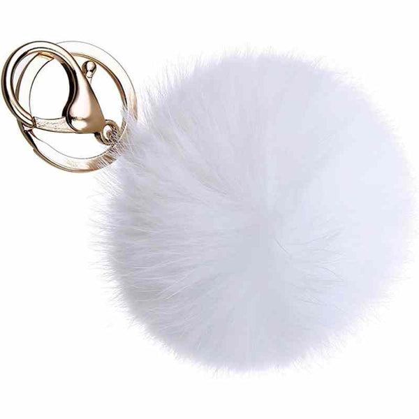 Porte clé pompon