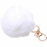 Porte clé pompon