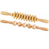 Rouleau de Massage en Bois Anti Cellulite