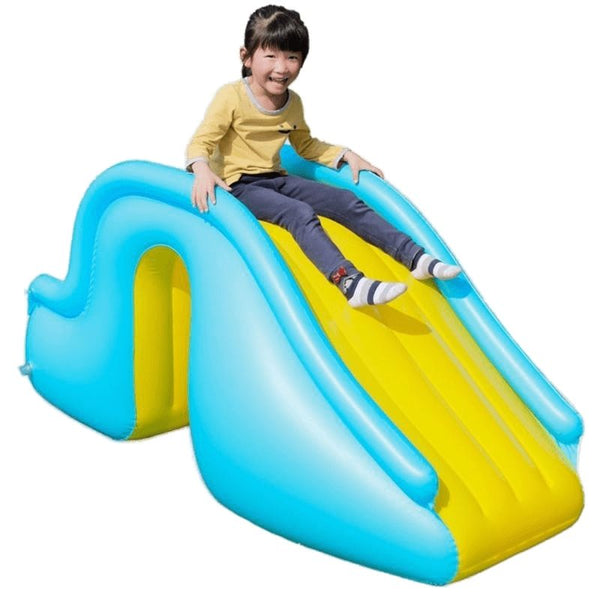 Toboggan piscine gonflable