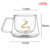 Tasse double paroi avec anse