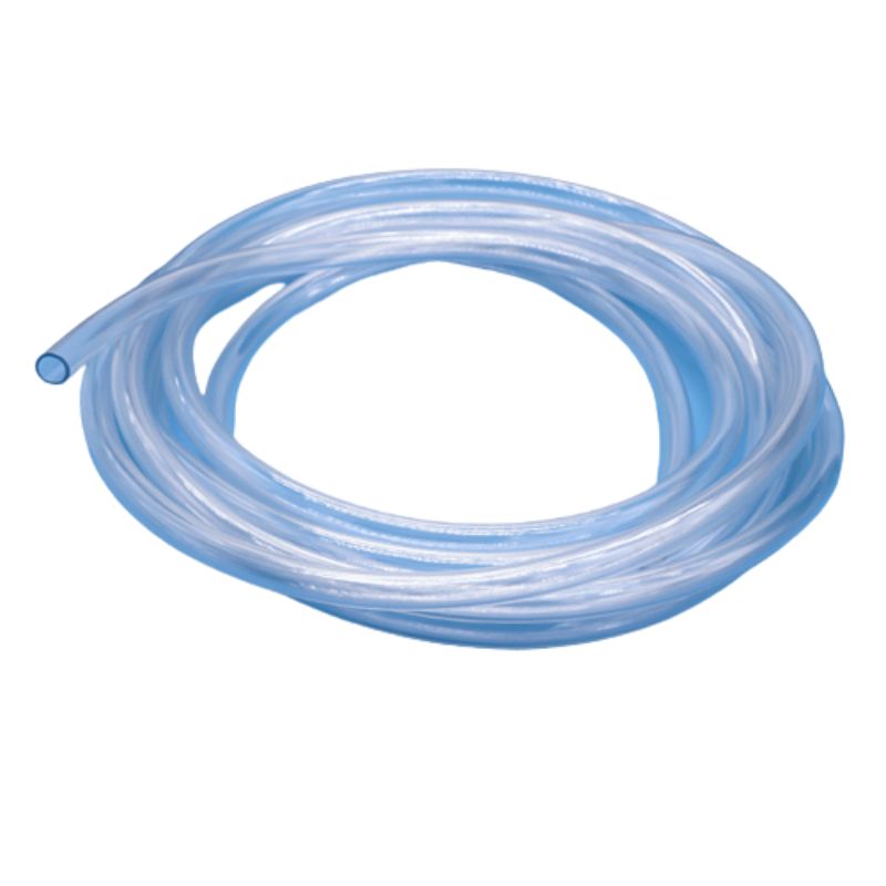 Tube plastique transparent