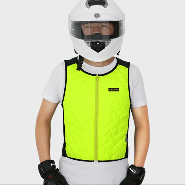 Gilet rafraichissant moto